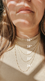 Mama Tag Necklace -Silver