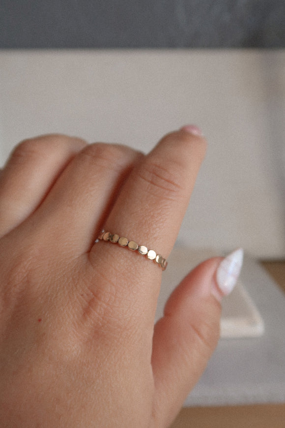 Bead Ring-Gold