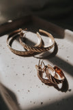 Isis Hoops Large-Gold