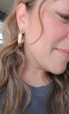 Isla Hoops Large-Gold