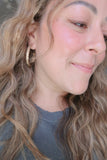Isis Hoops Large-Gold